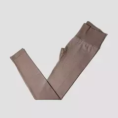 Calças de ioga sem costura para fitness, roupas esportivas, monocromáticas, ci