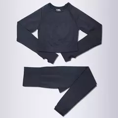 2/3/5 pçs sem costura feminino conjunto de yoga treino roupas esportivas ginás - loja online