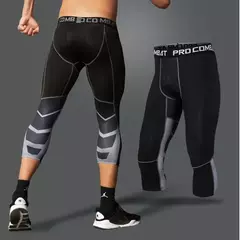 Calças de especificação masculina calças justas leggings para correr ginási - GH Vitrine Virtual