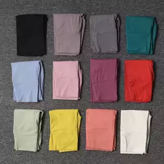 SOISOU-Nylon Gym Yoga Calças para Mulheres, Leggings Fitness, Cintura Alta, Cal - loja online