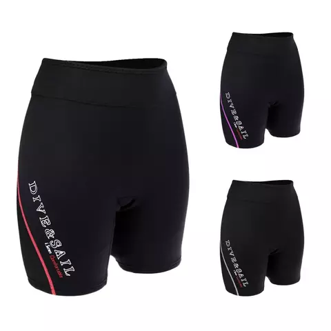 Shorts de neoprene para homens e mulheres, troncos grossos e quentes, calças de