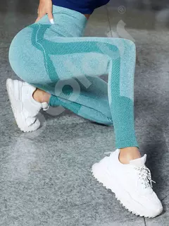 Calças de ioga Calça Legging Esportiva Academia Feminina Cintura Alta Elástic - comprar online