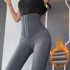 Leggings elásticos de cintura alta feminina, calças push-up, calças justas es - comprar online