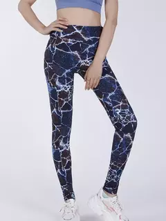 CHSDCSI-Leggings com elástico na cintura alta feminina, calça fitness sexy, ca - comprar online