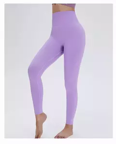 Cintura alta push up sem costura esporte legging mulheres calças de yoga super - comprar online