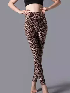 CHSDCSI-Leggings com elástico na cintura alta feminina, calça fitness sexy, ca