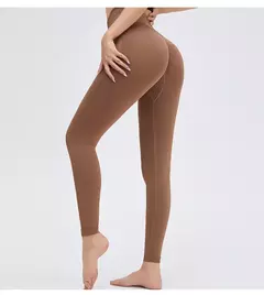 Cintura alta push up sem costura esporte legging mulheres calças de yoga super na internet