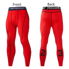 Imagem do Calças de especificação masculina calças justas leggings para correr ginási
