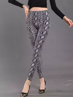 CHSDCSI-Leggings com elástico na cintura alta feminina, calça fitness sexy, ca - loja online