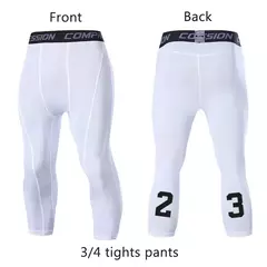 Calças de especificação masculina calças justas leggings para correr ginási - comprar online
