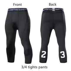 Calças de especificação masculina calças justas leggings para correr ginási