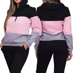 Conjunto Moletom Calça e Blusa Flanelados Tendência 2022 - comprar online