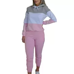 Conjunto Moletom Calça e Blusa Flanelados Tendência 2022 - loja online