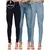 SlimFit Trio – Kit 3 Calças Jeans Femininas "Estilo e conforto com cintura alta em três opções essenciais." - VariMais