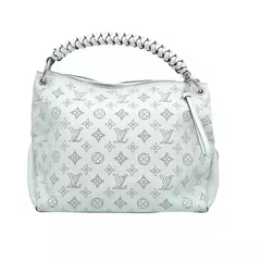LOUIS VUITTON MAHINA BEABOURG HOBO BLANCO - comprar online