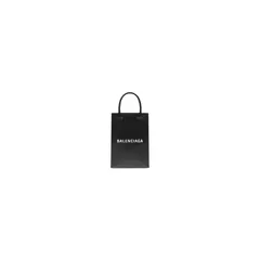 BALENCIAGA PHONE HOLDER NEGRO - comprar online