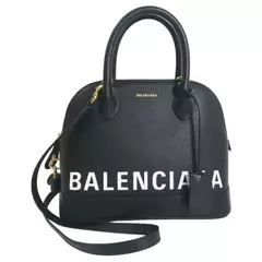 BALENCIAGA VILLE ASA SUPERIOR NEGRO