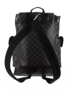 LOUIS VUITTON CHRISTOPHER PM BACKPACK BLACK DAMIER GRAPHITE en internet