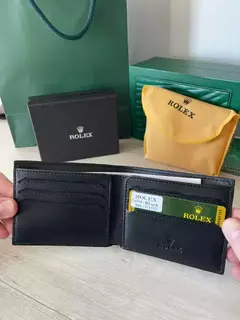 BILLETERA ROLEX BLACK 6103 - comprar online