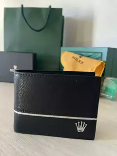 BILLETERA ROLEX BLACK 6428