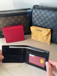 BILLETERA CARTIER BLACK 6453 - comprar online