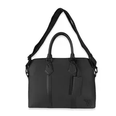 LOUIS VUITTON TAKEOF BRIEFCASE BLACK LEATHER - El Patron Import