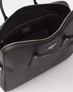CARTERA PRADA SAFFIANO BLACK WORK en internet