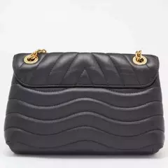 Imagen de LOUIS VUITTON BLACK LEATHER NEW WAVE CHAIN BAG