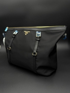 CARTERA PRADA TESSUTO BLACK - comprar online
