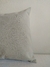 Almohadón Tusor gris perla 40x40 - tienda online