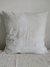 Almohadón tusor blanco tiza 50x50 - comprar online