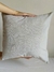 Almohadón Tusor gris perla 40x40 - comprar online
