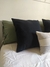 Almohadón tusor negro 50x50 - comprar online