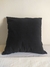 Almohadón tusor negro 50x50 - tienda online