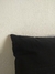 Almohadón Tusor negro 40x40 - tienda online