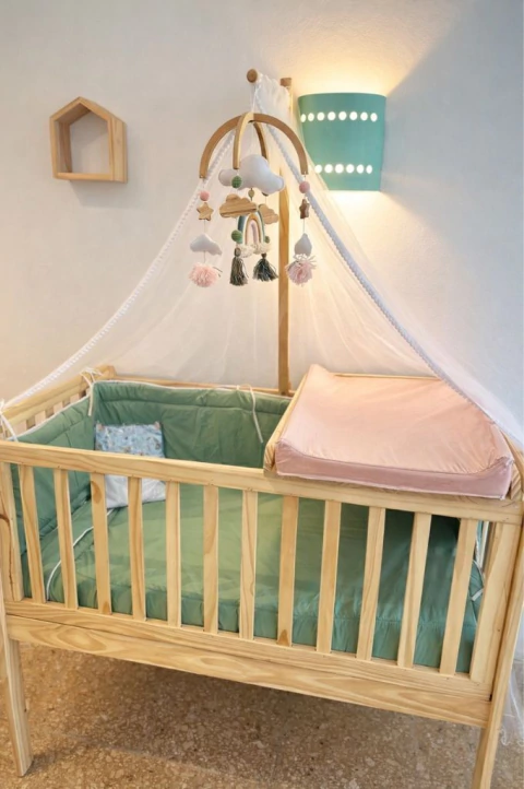 COMBO CUNA COLECHO SOFÍA SUPER COMPLETA - comprar online