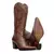 Bota Capelli Feminina Couro Legítimo Pinhão Ref 3061