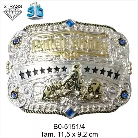 FIVELA PELEGRINI ESPECIAL BOIADEIRA RANCH SORTING 5151/4 PRATA