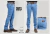 Calça Jeans Dock´s Western Masculina DW01 SLIM TEC REF 2742 DELAVÊ