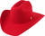 CHAPEU PRALANA ARIZONA IV VERMELHO REF 11666