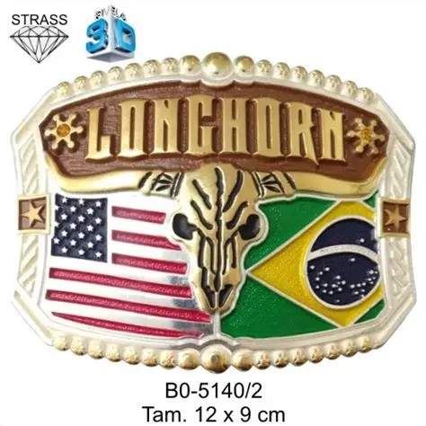 FIVELA PELEGRINI ESPECIAL BOIADEIRA LONGHORN BR/EUA REF 5140/2