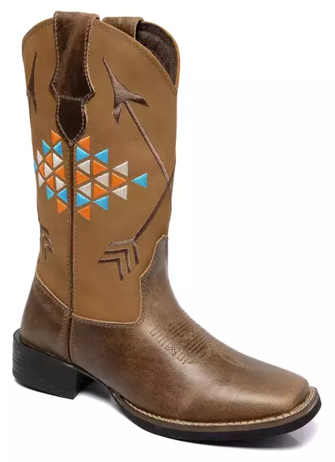 Bota Texana Helazza Feminina Ref 468001 Carolin