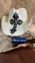 CHAPEU PRALANA JOÃO CARREIRO BRANCO REF 19921 na internet
