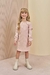 Vestido Manga Longa Menina