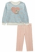 Conjunto de Moletom e Calça Menina