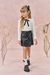Blusa Manga Longa Menina