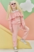 Conjunto de Moleton e Calça de Veludo Menina