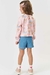 Conjunto de Moletom e Shorts Saia Menina - comprar online