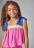 Conjunto Cropped e Shorts Menina - Bibes Kids