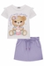 Conjunto Shorts Saia e Blusa Menina na internet
